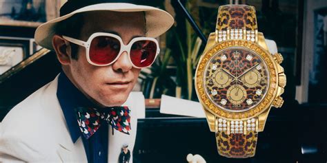 elton john rolex day date|elton john's daytona for sale.